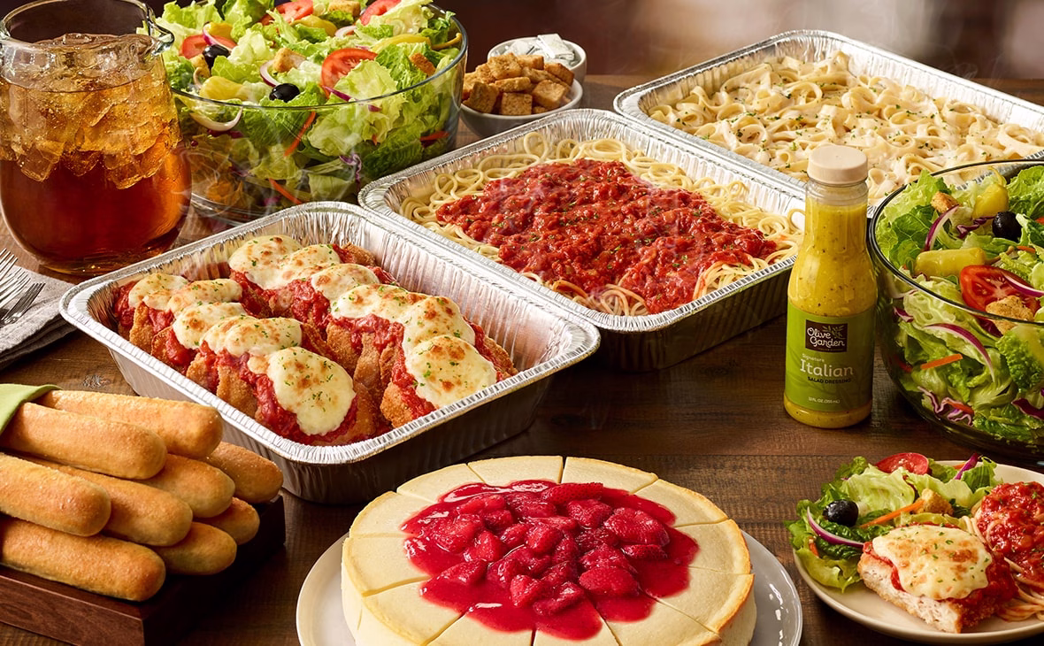 Chicken Parmigiana-Catering Combo olive garden menu